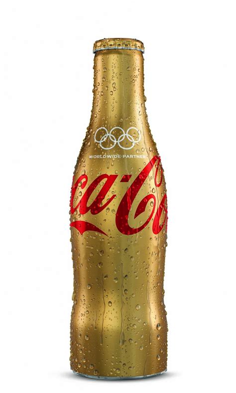 Coca-Cola apresenta garrafas de alumínio especiais para as Olimpíadas