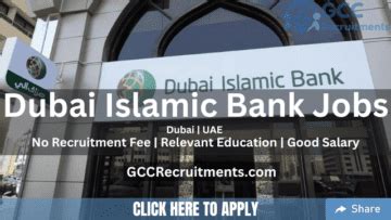 Dubai Islamic Bank Careers Latest Dib Job Openings Gccrecruitments