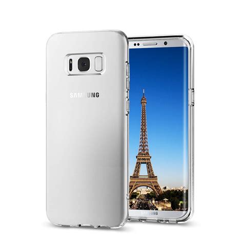 Coque Pour Samsung Galaxy S8 Transparente Silicone Gel TPU Souple