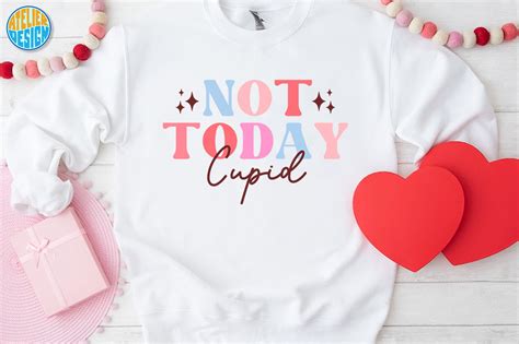 Not Today Cupid Svg Tshirt Graphic By Atelier Design · Creative Fabrica