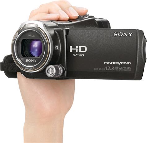 Sony HDR CX 700 VE Zwart Camcorders Digitale Videocamera S Camera