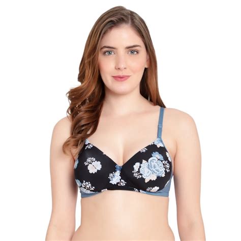 Full Figure Lycra Padded Bra Floral Print At Rs 150 Piece In New Delhi