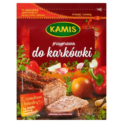 Kamis Przyprawa do karkówki Mieszanka przyprawowa 70 g Delikatesy Dwójka