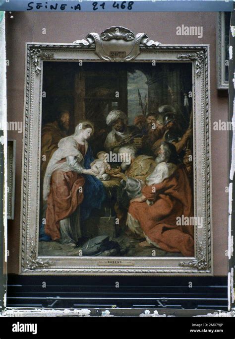 Paris 1st Arr France The Adoration Of The Mages Room Rubens