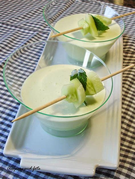 Cocinando en casa Crema fría de pepino y yogur