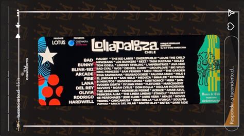 Lineup Lollapalooza Linzy Phaidra