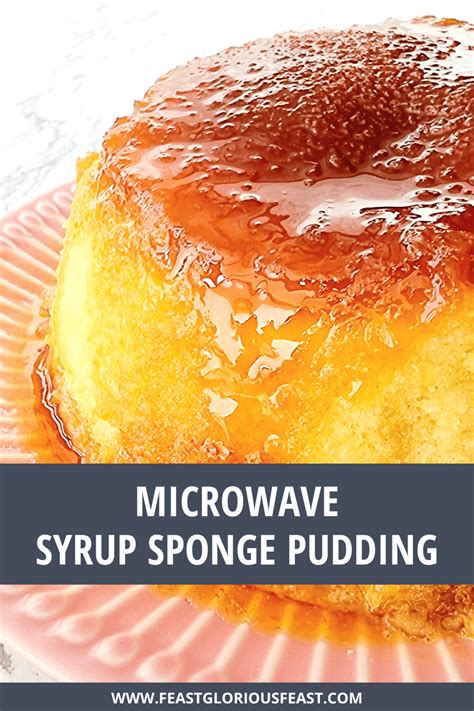 Microwave Syrup Sponge Pudding | Syrup sponge pudding, Syrup sponge, Microwave recipes dessert