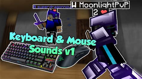 Bedwars Keyboard Mouse Sounds Asmr Hypixel Solo Bedwars V Youtube