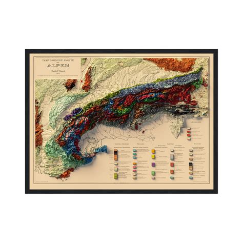 swiss alps on map of europe 1