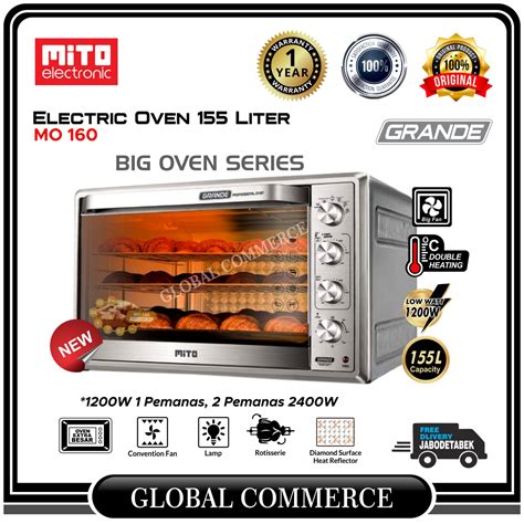 Mito Profesional Electric Oven Grande Mo Oven Liter Mo