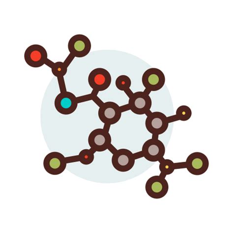 Estructura Molecular Iconos Gratis De Educación