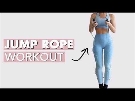 Jump Rope Weight Loss Workout Eating Healthy Blog