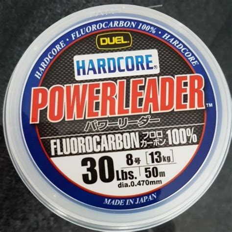 Duel Hardcore Fluorocarbon Lb Lb M Shopee Malaysia