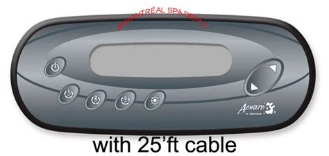 GECKO AEWARE SPA Hot Tub Topside Control Keypad IN K W Ft Cable Length PicClick CA