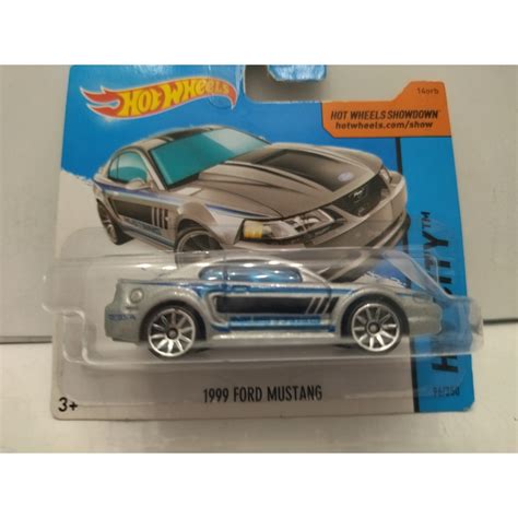 FORD MUSTANG SILVER BLACK BLUE CITY HOT WHEELS VINTAGE BCN STOCK CARS