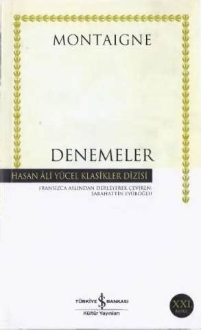 Michel De Montaigne 07 Montaigne Denemeler PDF EPUB Ara Ve Bul