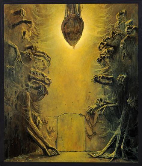 Zdzisław Beksiński Dystopian Dark Surrealism Dark Art And Craft