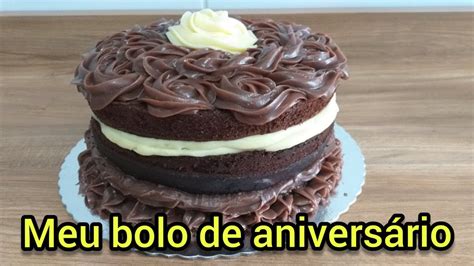 Bolo Naked Cake De Brigadeiro Leite Ninho Tamara Celvita Youtube