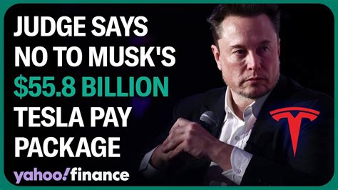 Elon Musks 558 Billion Dollar Tesla Pay Package Shot Down By