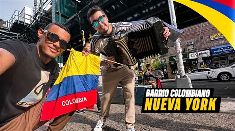 Asi Se Vive En El Barrio Colombiano De Nueva York Youtube