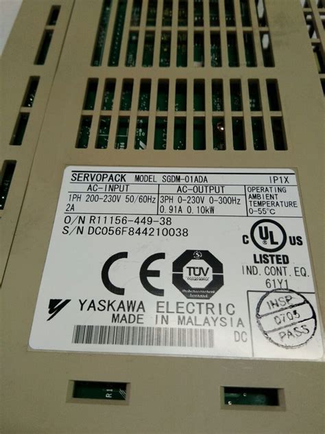 Yaskawa Servo Drive Sgdm Ada For Sale V Phase Kw Original