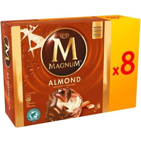 Promo Magnum B Tonnets Glac S Amande Chez Carrefour