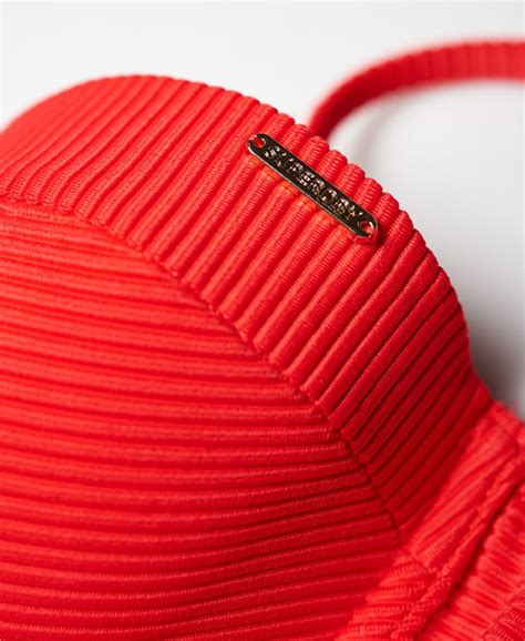 Alice Textured Cupped Bikini Top