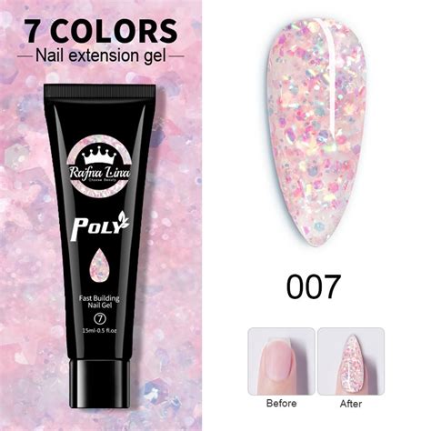 Juego De Polygel Todo Para Extensi N R Pida De U As Manicura Gel