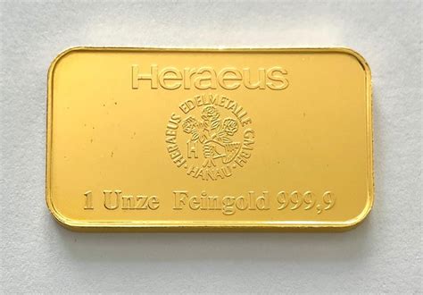 Troy Ounce Gold Heraeus Catawiki