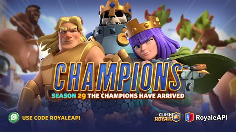 Clash Royale Champions Update And Season 29 Sneak Peek Clash Royale News Blog Royaleapi