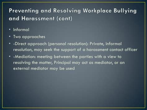 Ppt Workplace Bullying And Sexual Harassment Powerpoint Presentation