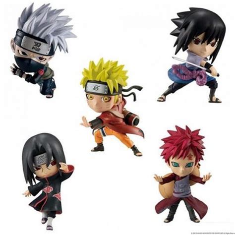 BANDAI VE63393T NARUTO CHIBI MASTER 2 SASUKE UCHIHA