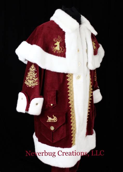 Victorian Santa Santa Suits Santa Claus Suit Santa Outfit