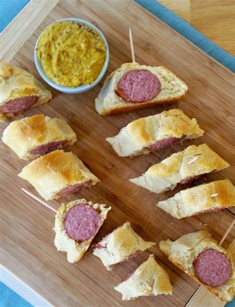 Kielbasa Crescent Rolls Recipe Three Kids And A Fish Crescent Roll