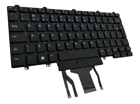 Teclado Para Dell Latitude E5450 E5470 E7450 E7470 Br Frete grátis