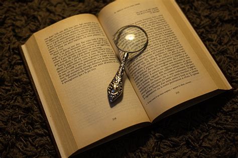 Magnifying Glass Book Old Free Photo On Pixabay