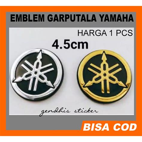 Jual Emblem Timbul Yamaha Emblem Logo Yamaha Garputala Shopee Indonesia