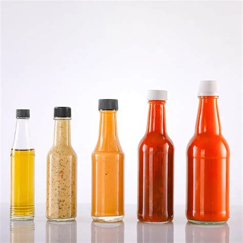 Top Quality 150ml Round Hot Sauce Bottle Glass Glass Package Bottle China Glass Bottle And