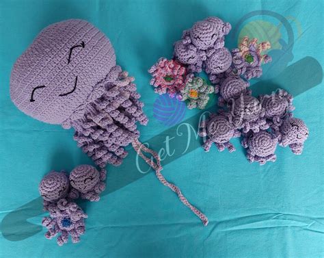 Octopus Memory Game Crochet Pattern Almost NO SEW Needed - Etsy