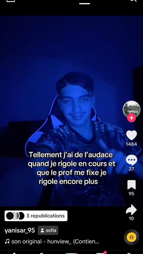 Épinglé par Amina Kellal sur tik tok Juste pour rire Video pour rire