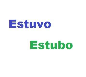 C Mo Se Escribe Estuvo O Estubo