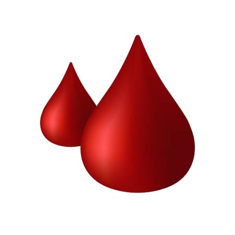 Premium Vector Blood Drop Icon Color Vector Illustration