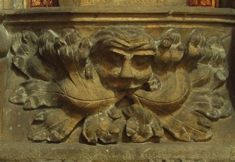 Green Man In Beverley Minster Yorkshire England Photo John W