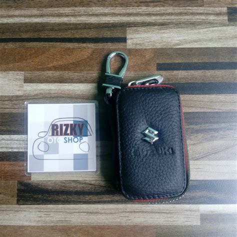 Jual Gantungan Kunci Dompet STNK Motif Logo Suzuki Di Lapak Rizky Oto