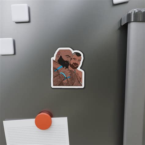 Daddy Collection Bear Couple Gay Magnet Etsy