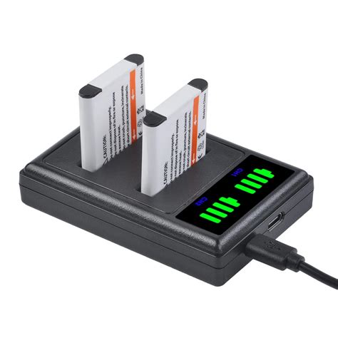 Li 50B 1200mAh Battery And Charger For Olympus D Li92 LI50B LI 50C