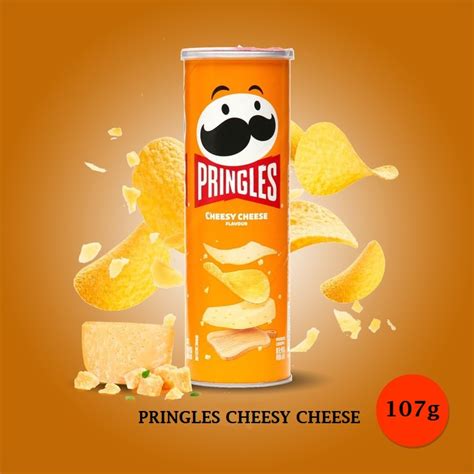 Jual PRINGLES 107GR BESAR RASA ORIGINAL CHEESY CHEESE RASA SOUR CREAM