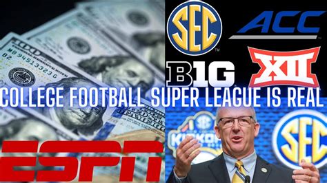 College Football Super League Is Real YouTube