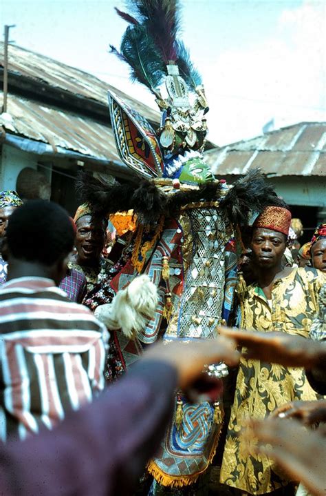 Egungun Erin Sodeyinde Yoruba Peoples Abeokuta Nigeria Photo By