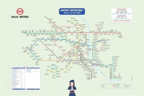 Dmrc Delhi Metro Route Map Details And Latest Updates All About